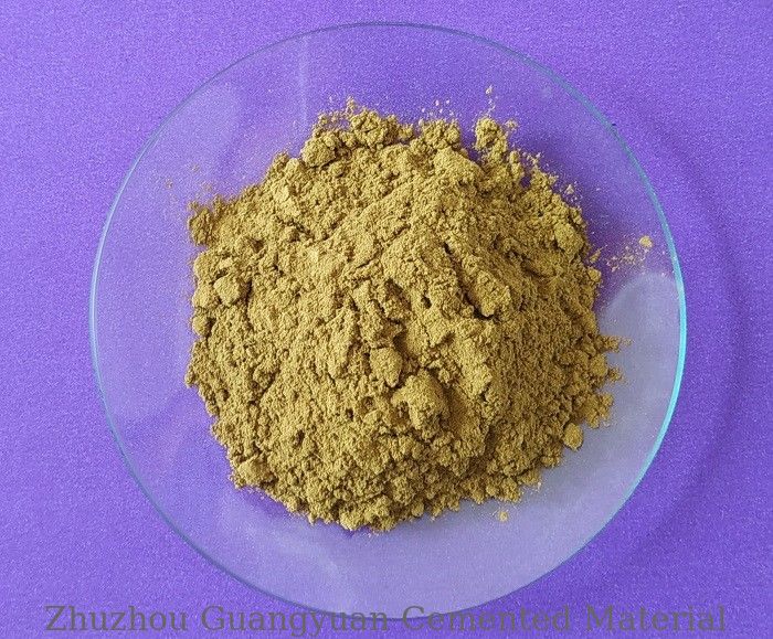 5.44g/Cm3 Yellow-Brown Titanium Nitride Powder Cemented Carbide Additive
